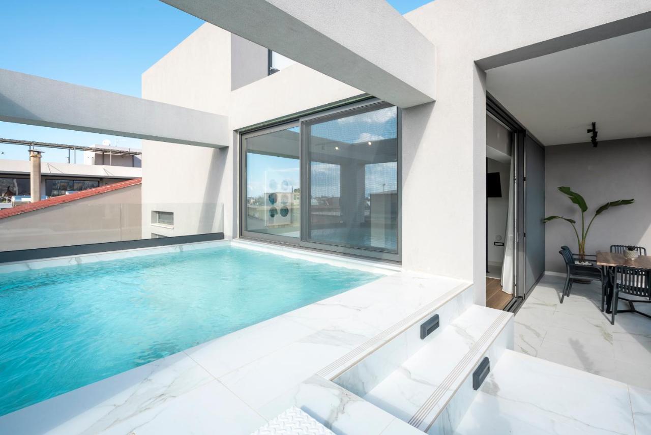 Disegno Residences Chrissi Akti Chania Exterior foto