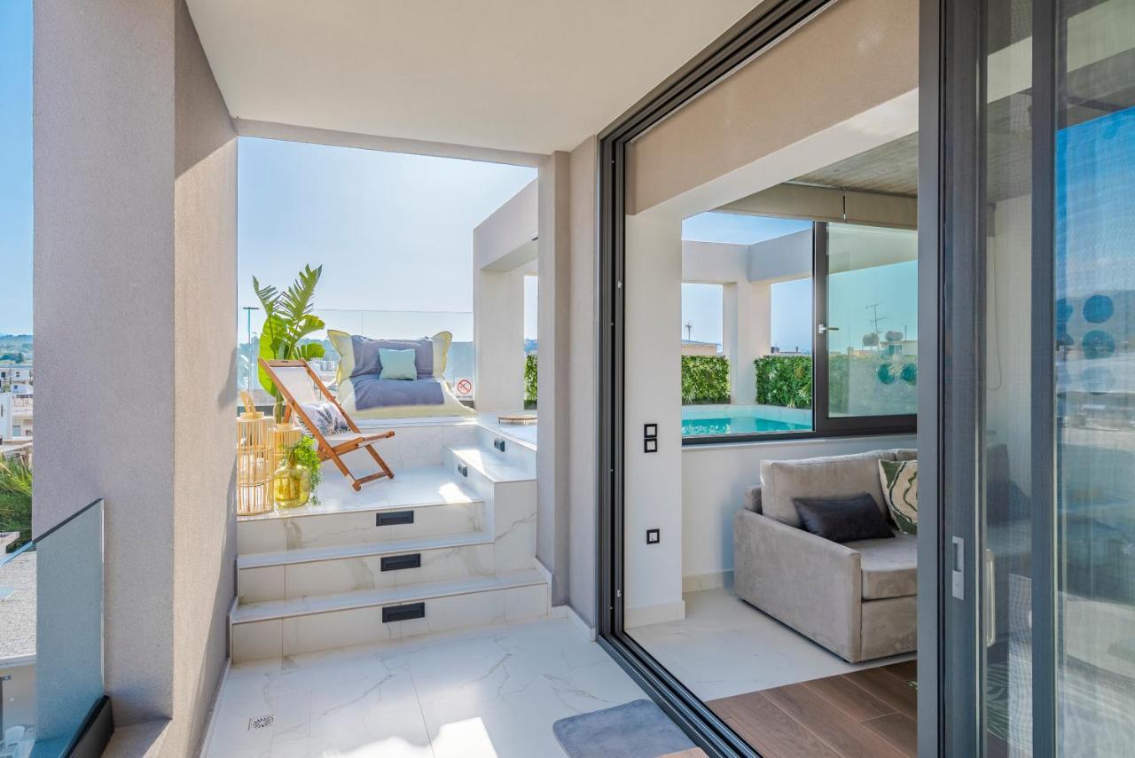 Disegno Residences Chrissi Akti Chania Exterior foto