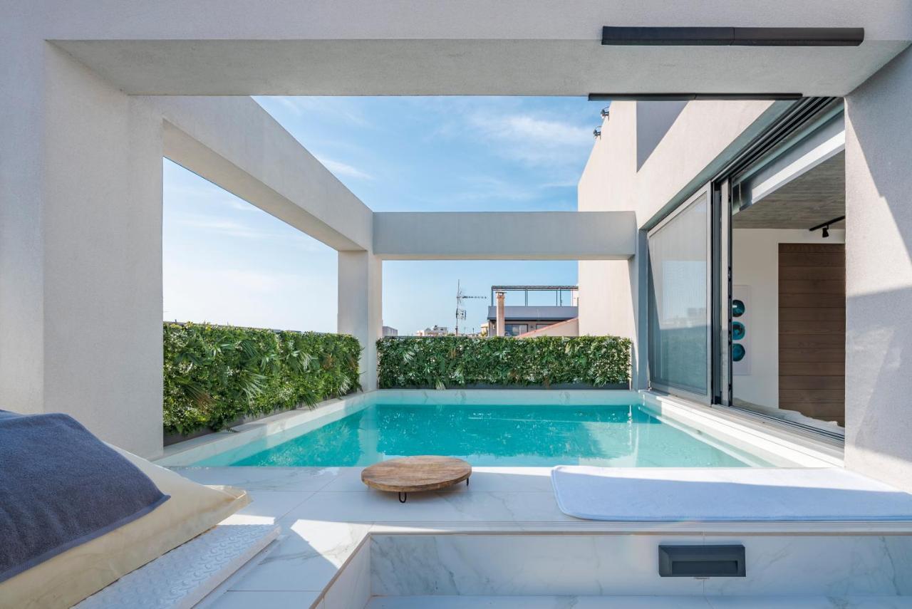 Disegno Residences Chrissi Akti Chania Exterior foto